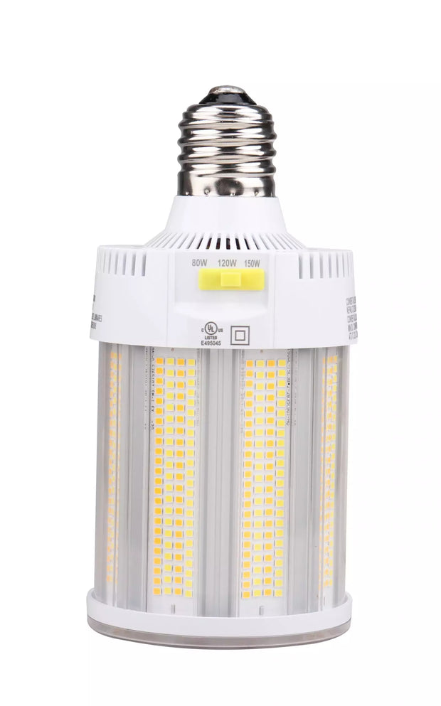 LED Corn Bulb - 22W/33W/45W Adjustable