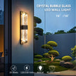 Crystal LED Wall Light Fixture