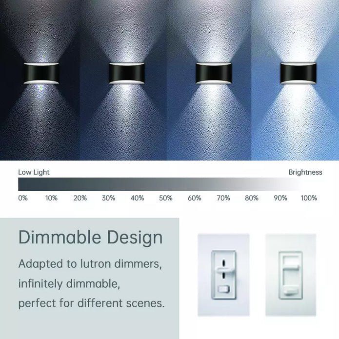 Wall Light Up & Down - 12 Watts (6Wx2)