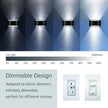 Wall Light Up & Down - 12 Watts (6Wx2)