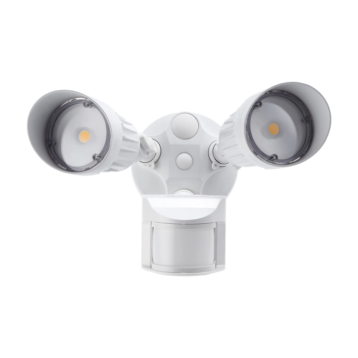 Round Security Light - 20W Dual-heads