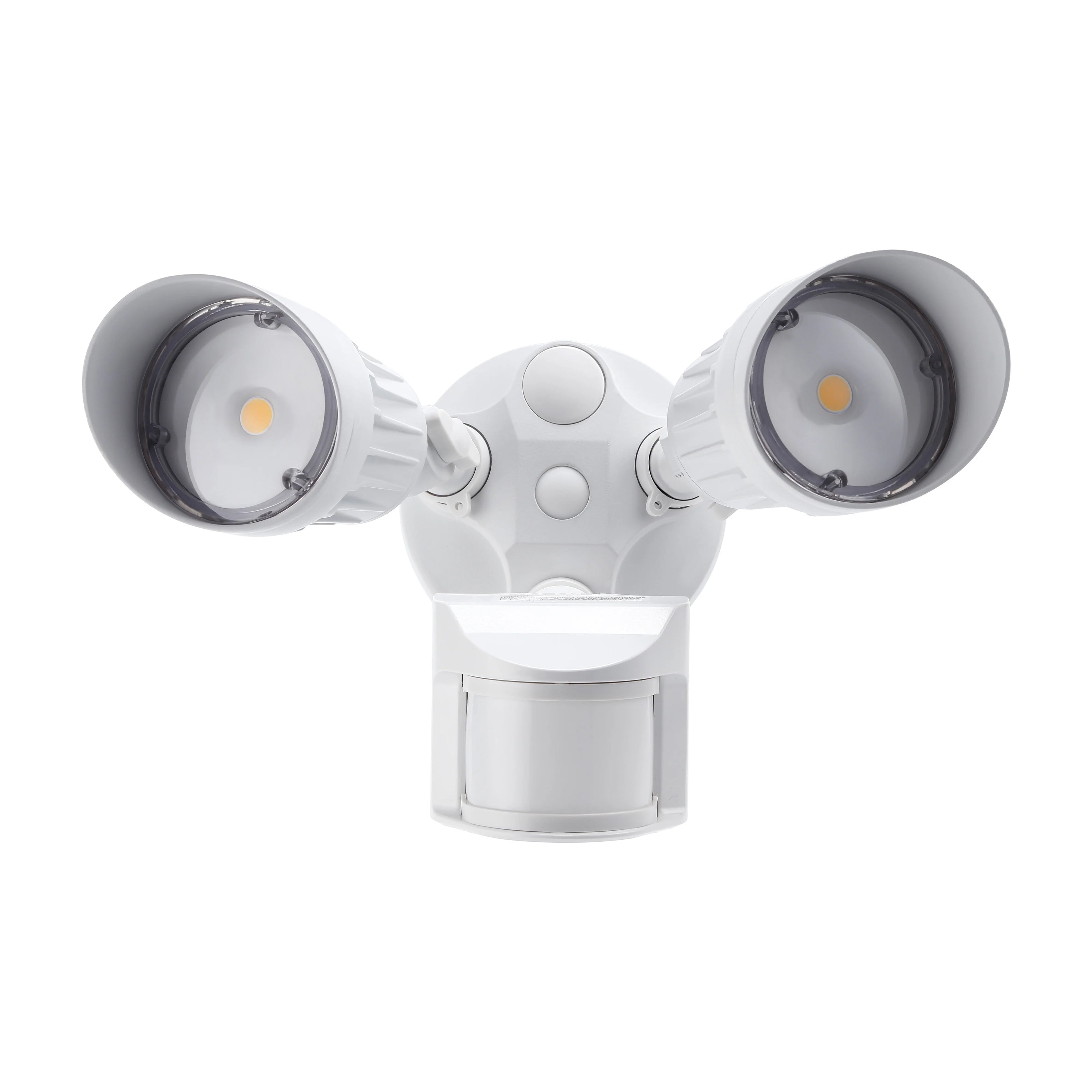 Round Security Light - 20W Dual-heads