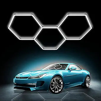 LED Hexagon Light - White (5 set)
