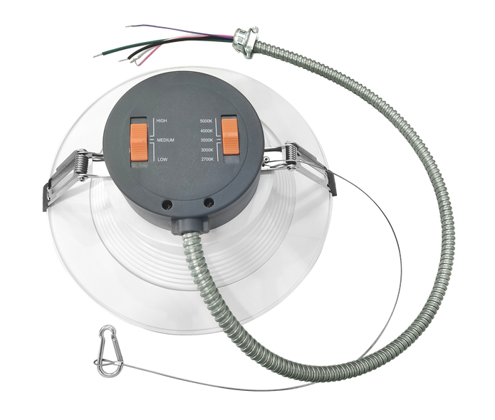 Commercial Downlight 8" - 17W/24W/30W (Adjustable)