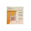Wet Location LED Exit Sign Combo