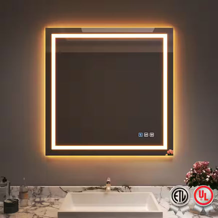 Backlit Mirror W36" X H36"