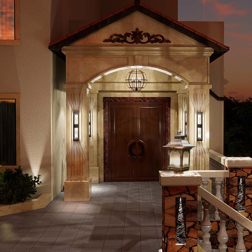 Crystal LED Wall Light Fixture