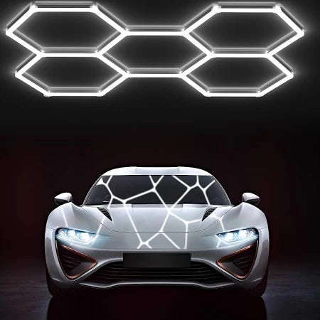 LED Hexagon Light - White (5 set)