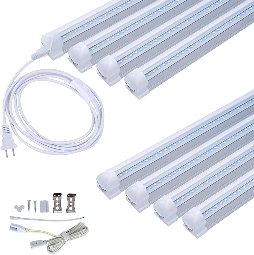 LED Tube Light Integrated - 5'/32W V-Shape