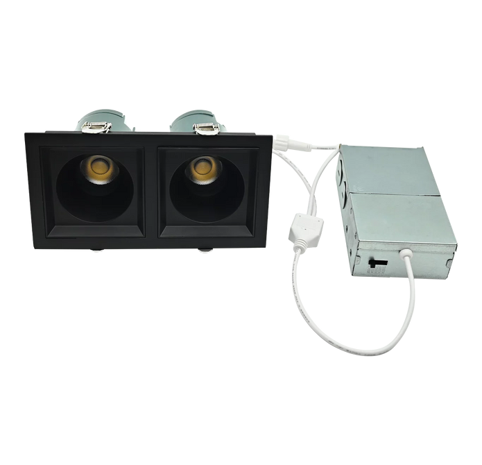 Architectural Multi-Head Recessed Spot Downlight - 3"/24W
