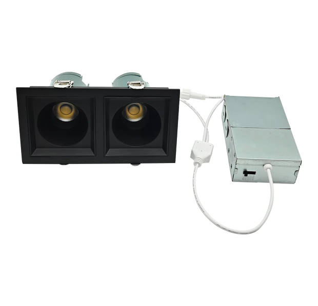 Architectural Multi-Head Recessed Spot Downlight - 3"/24W