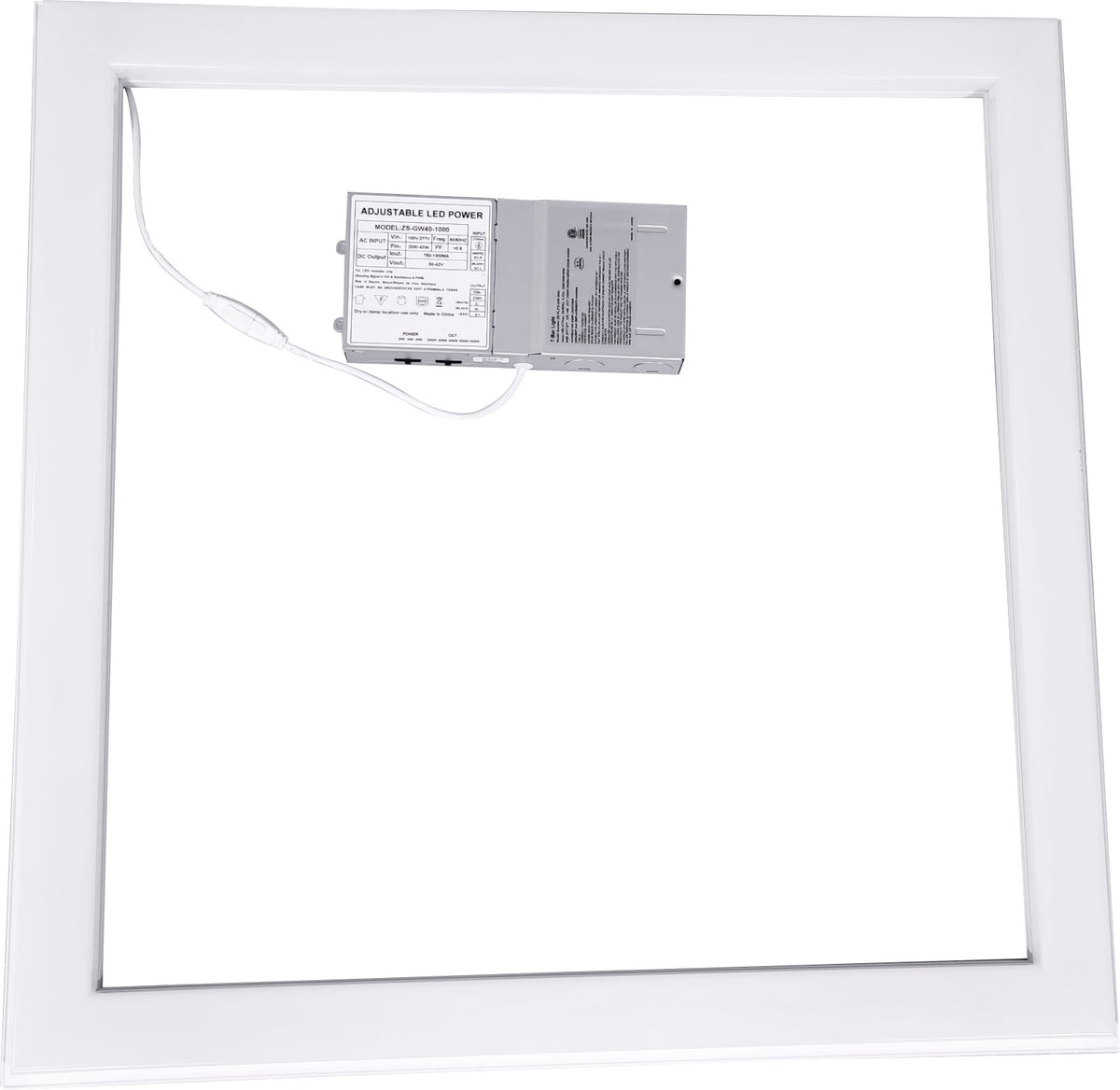 2x2 LED Frame Light Plus - 20/30/40W Adjustable