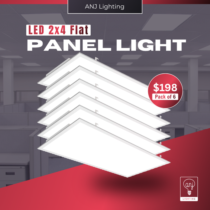 LED Flat Panel 2x4 - 30W-72W/3000K-6500K