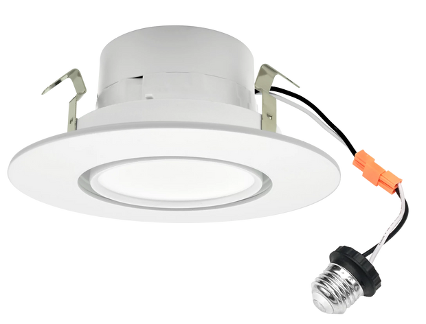 4" Adjustable Retrofit Downlight (Gimbal) - 10 Watts