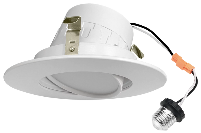 4" Adjustable Retrofit Downlight (Gimbal) - 10 Watts