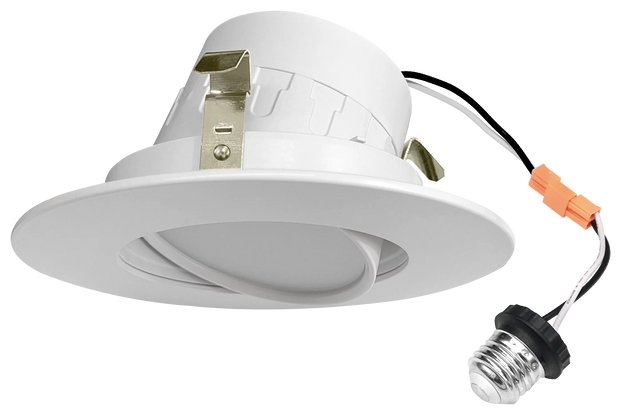 4" Adjustable Retrofit Downlight (Gimbal) - 10 Watts