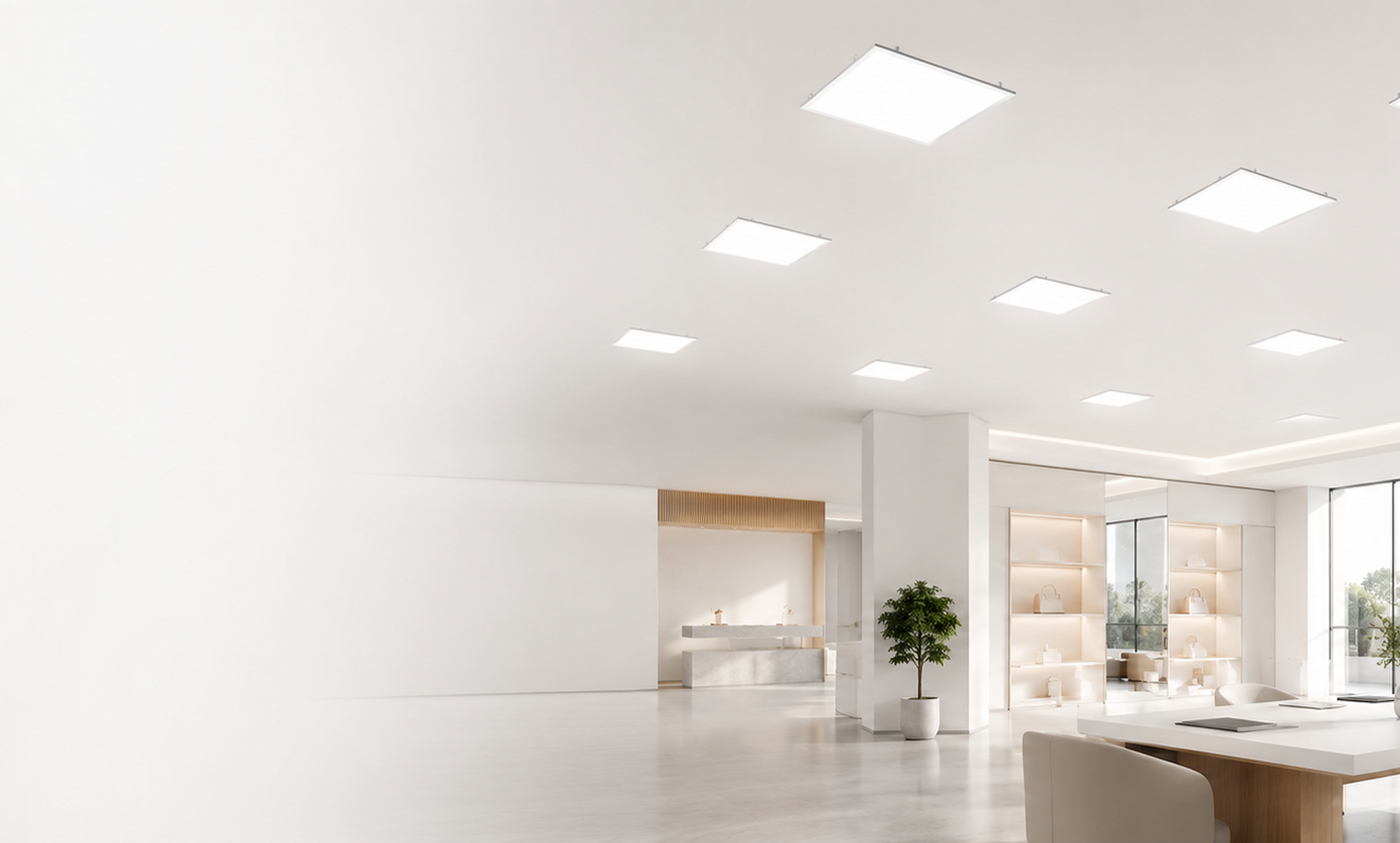Lighting supply, <em>priced by the carton</em>.