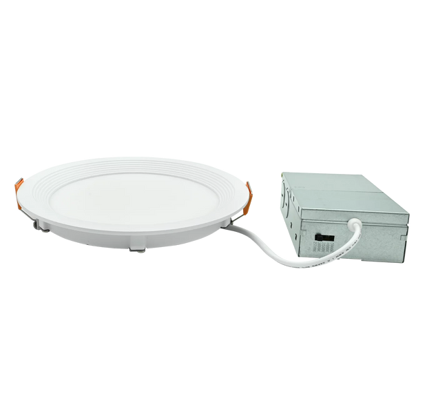 120-277V 6" Baffle Slim Panel (Round)  - 12 Watts