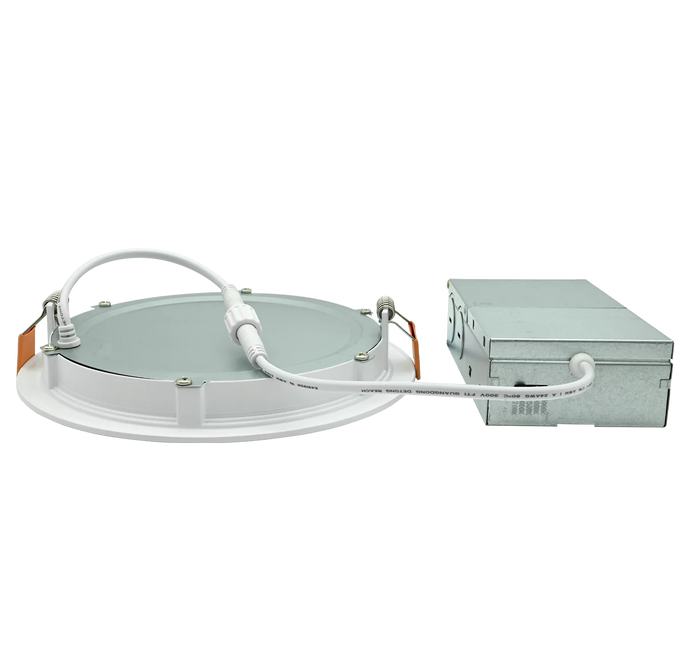 120-277V 6" Baffle Slim Panel (Round)  - 12 Watts