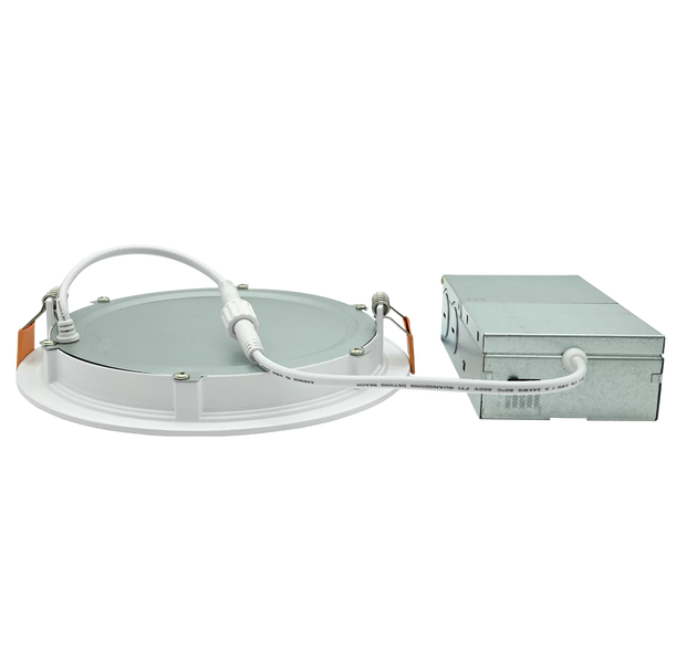 120-277V 6" Baffle Slim Panel (Round)  - 12 Watts