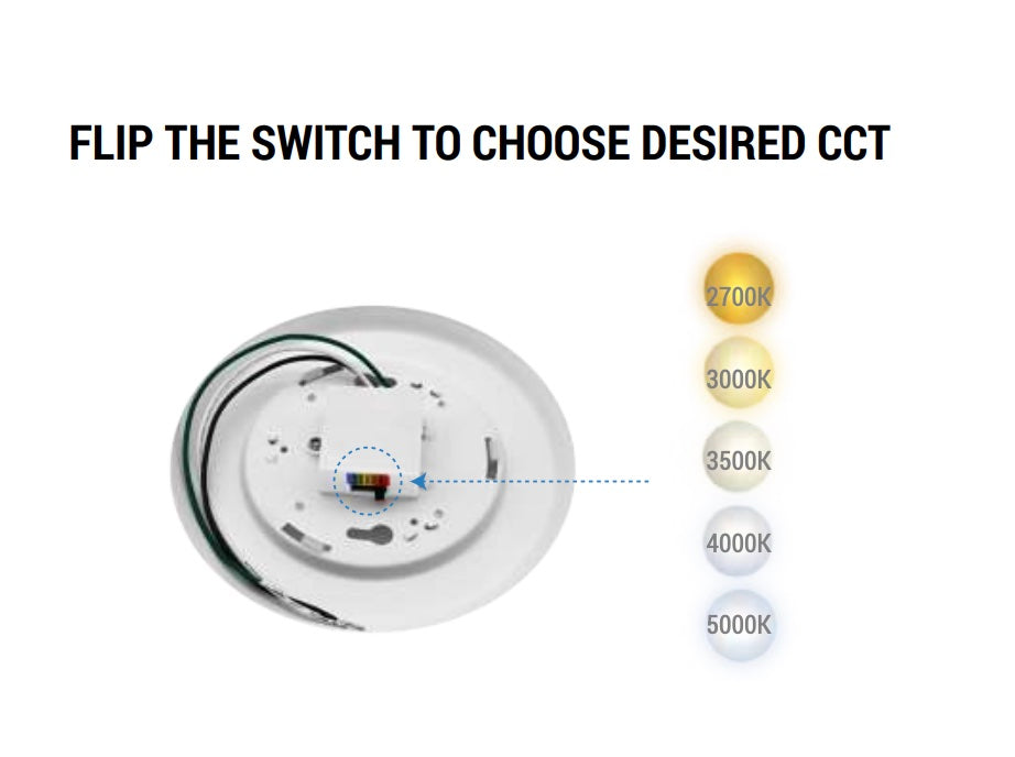 LED Disk Light 5CCT - 4