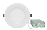 Fire Rated LED Slim Panel (Round) - 6 inches