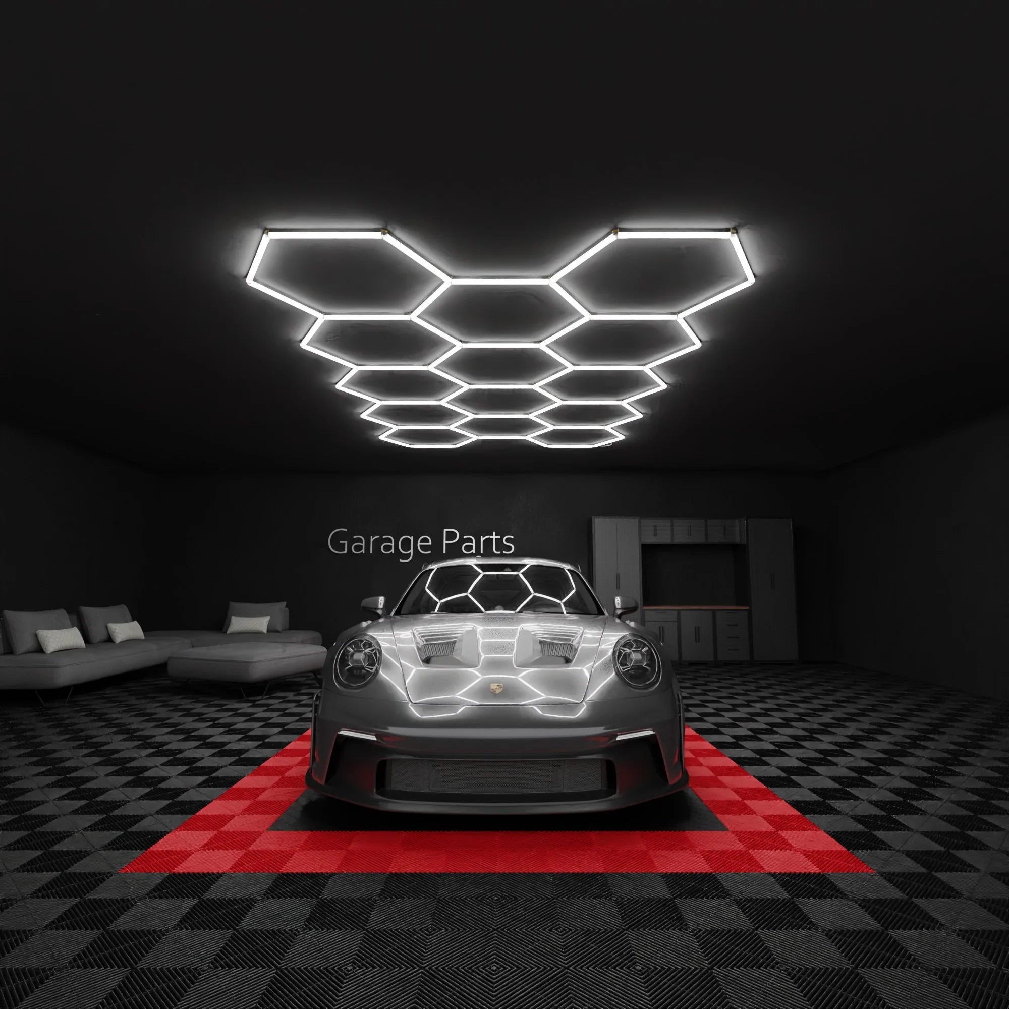 LED Hexagon Light - White (14 sets)