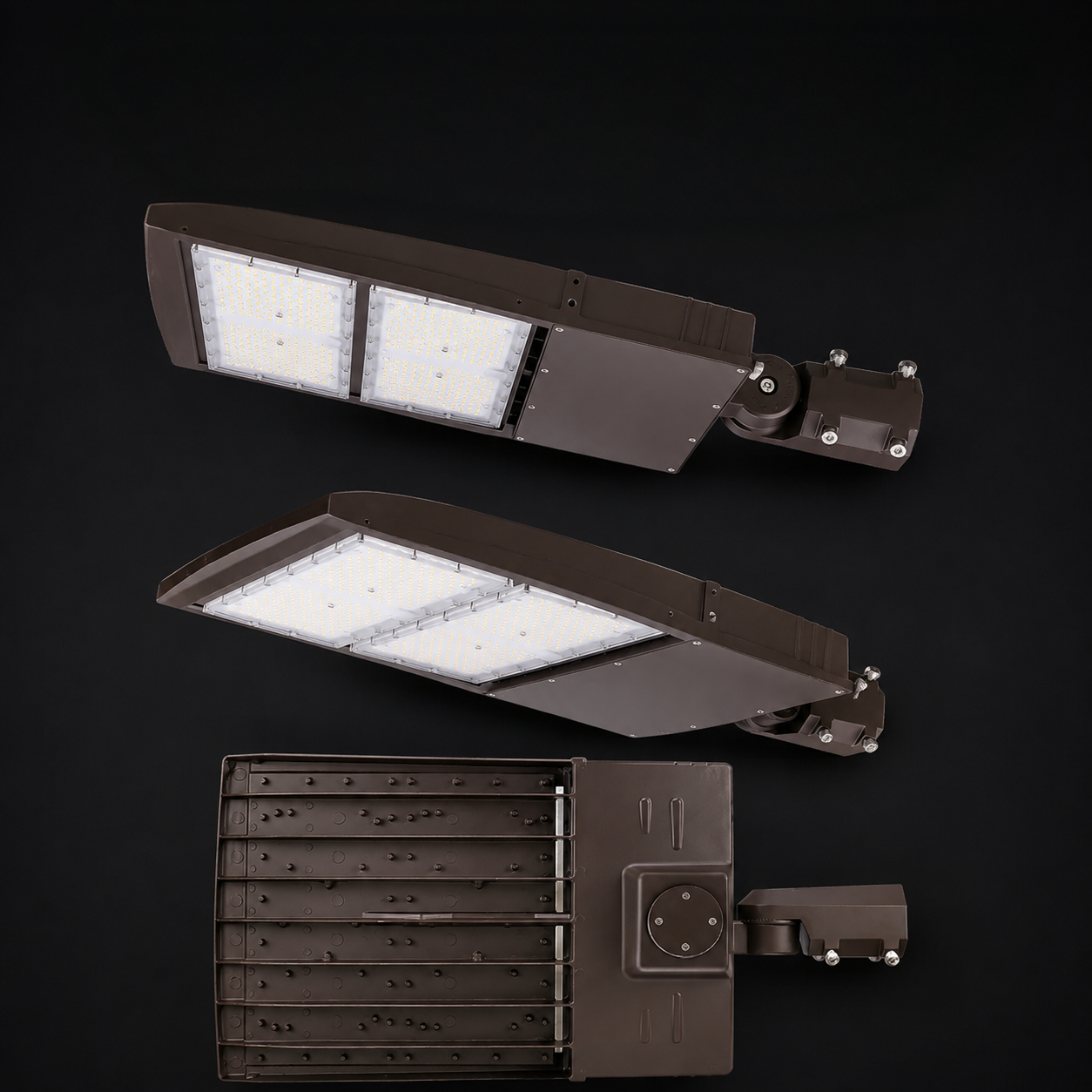 LED Shoebox Light - 300W/240W/200W Adjustable