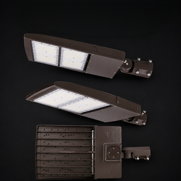 LED Shoebox Light - 300W/240W/200W Adjustable