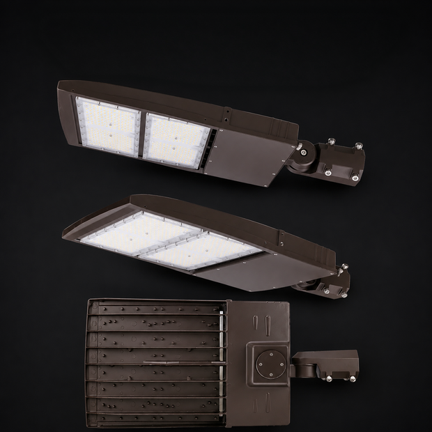 LED Shoebox Light - 300W/240W/200W Adjustable