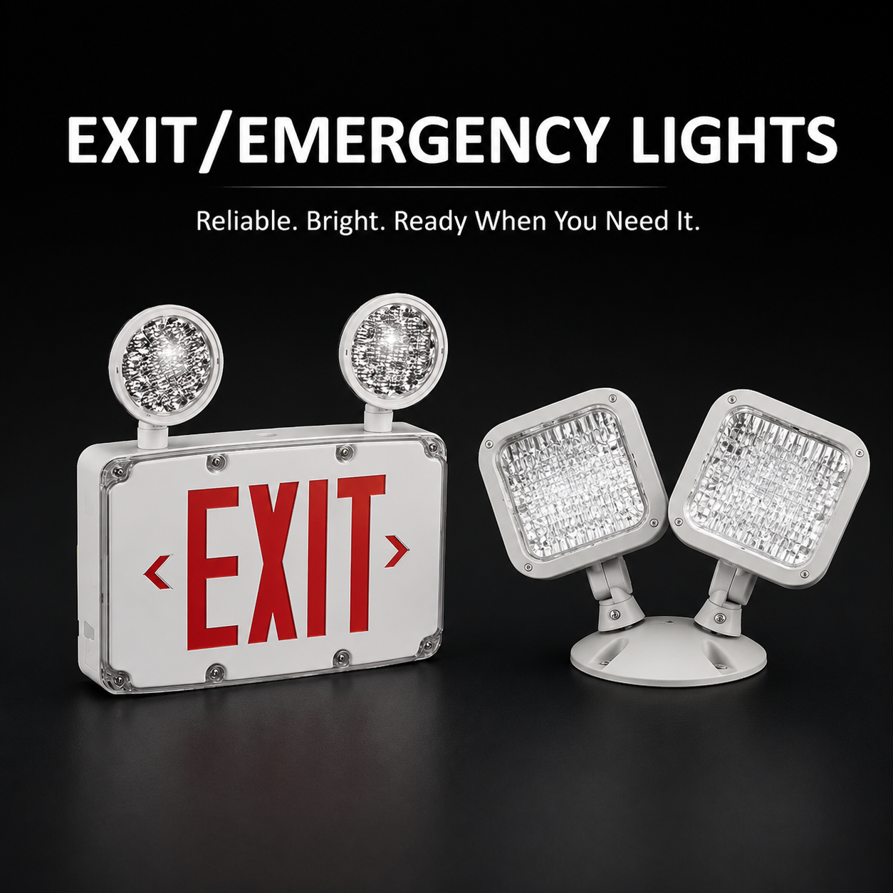 Exit/Emergency Lights