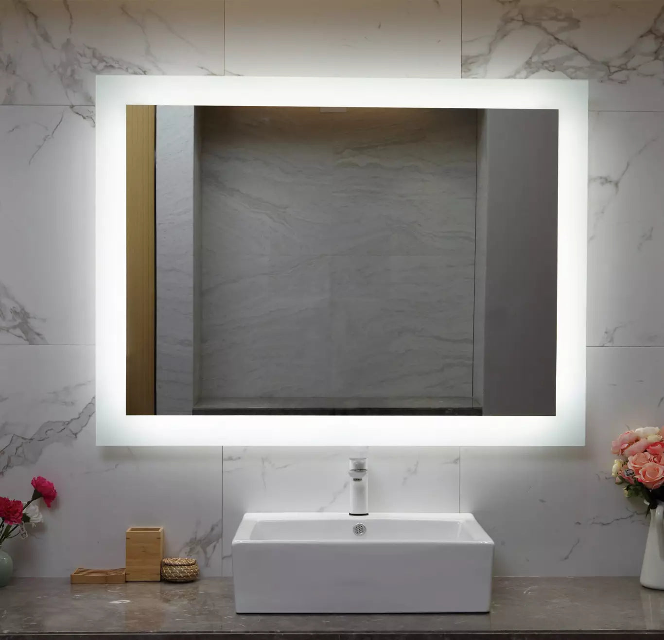 Backlit Mirror W48