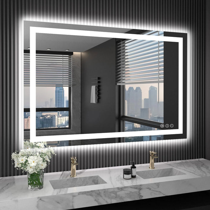 Backlit Mirror W60" X H36"