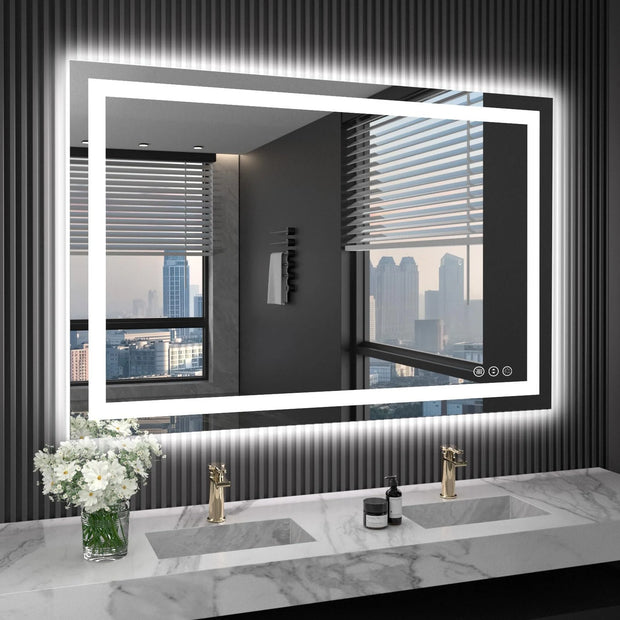 Backlit Mirror W60" X H36"