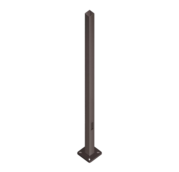 Straight Square Steel Poles - 6"x6"/39 feet