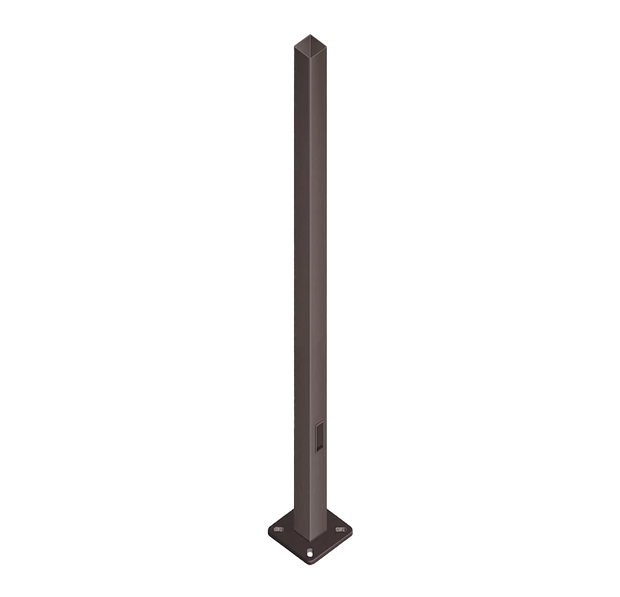 Straight Square Steel Poles - 6"x6"/39 feet